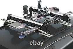 2Pcs Fit for Chevrolet Chevy Suburban 2021 2022 Ski Snowboard Roof Racks Carrier