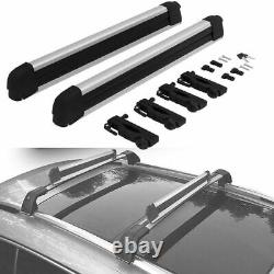 2Pcs Fit for Mazda CX30 CX-30 2020-2022 Ski Snowboard Roof Mounted Carrier Rack