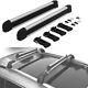 2Pcs Fits for Infiniti QX30 2016-2023 Ski Snowboard Roof Mounted Carrier Rack