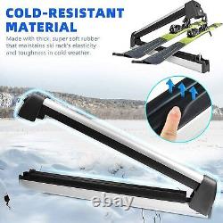 2Pcs Lockable Ski Snowboard Carrier Roof Rack Fit for Infiniti EX QX50 2010-2018