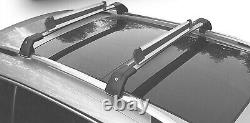 Fits for BMW X5 G05 2019-2023 Lockable Ski Snowboard Roof Mounted Carrier Rack