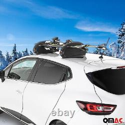 For BMW X2 2018-2023 Magnetic Ski Roof Rack Carrier Snowboard Holder 2 Pcs