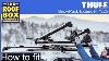 Thule Ski And Snowboard Rack Snowpack Extender How To Fit