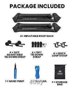 Universal Inflatable Soft Roof Rack, Ski board Car Roof Rack for Snowboard
